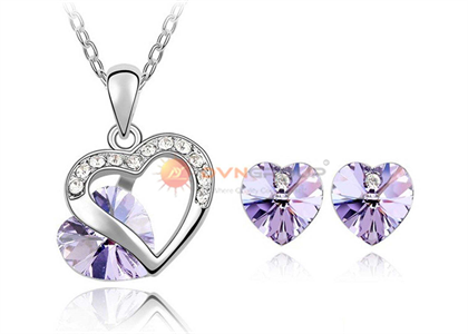 Rhodium Plated | Fashion Pendant Sets